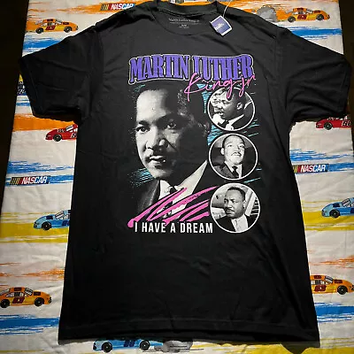 New Retro Vintage Rap T Style Martin Luther King Jr Graphic Shirt - Mens Medium • $19.99