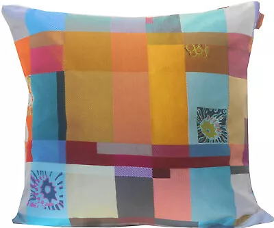 MISSONI HOME GLOSSY PILLOW COVER SILK BLEND KNITTED 16x16  40x40cm  OTTOWAY 100 • $150