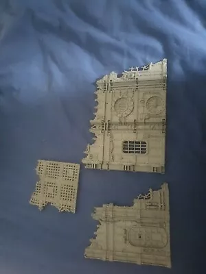 Warhammer 40K Ruined Factorum Scenery Building   • £9