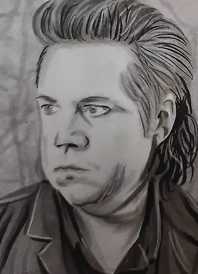 Original Eugene Porter The Walking Dead Aceo Sketch Card Drawing  • £4.99