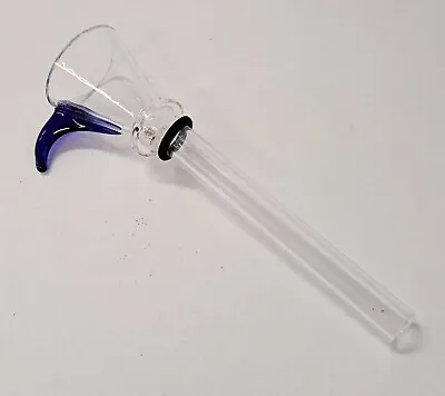 Glass Slide Bowl/Stem Replacement Male 9mm/10mm For Water Pipe 4  W/O Ring Blue • $10.99