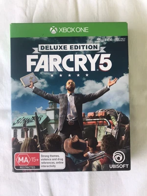 $22 • Buy XBOX ONE Far Cry 5 Deluxe Edition Complete With Soundtrack , 2018 LIKE NEW