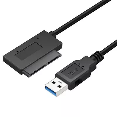 USB 2.0 USB3.0 To Micro SATA 7+9 16P 1.8  SSD Hard Disk Drive Adapter Cable 50cm • $8.27