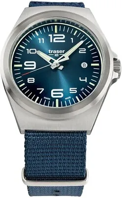 £199.99 • Buy Traser P59 Essential M Blue NATO Strap Mens Quartz Watch