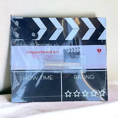 Movie Night Clapperboard Chalk Clapboard Cut Scene LA Hollywood Film TV Tik Tok • $9.60