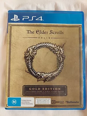 The Elder Scrolls Online Tamriel Unlimited Edition PS4 PlayStation 4 | Free Post • $7.99