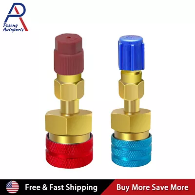 R1234YF To R134A Quick Coupler Adapter Fits Car A/C High Low Side Conversion Kit • $13.69