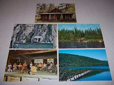 1970s CAMP TUFFIT PROCTOR MONTANA VTG POSTCARD LOT • $4.99