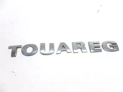 2004-2010 Volkswagen Touareg Emblem Logo Letters Badge Rear Chrome • $18.99