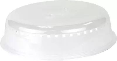 Clear Tall Microwave Plate Cover - Splatter Guard Lid For Heating Dish Inside Mi • $12.98