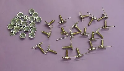$19.79 • Buy 20x Ford Universal Moulding Fasteners 3/4  X 5/16  Trim Clips Bolts 818 NOS