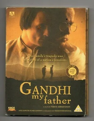 Gandhi My Father - Feroz Abbas Khan  (DVD & CD Soundtrack)  English Subtitles • £3.75