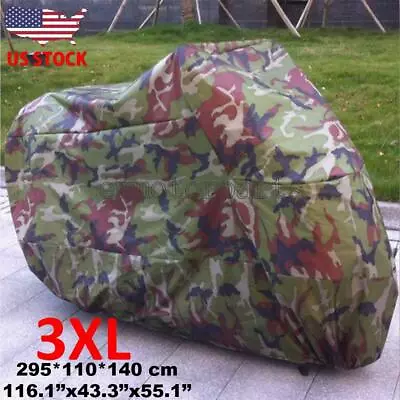 XXXL Camo Motorcycle Cover For Harley Davidson Road Electra Glide Ultra Classic • $27.72