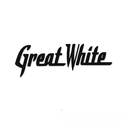 Great White Music Rock Band Vinyl Decal • $2.19