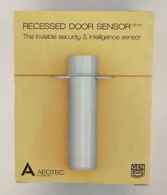 $37 • Buy Aeotec ZW089 Recessed Door Sensor Z-Wave Plus Gen5 Aeon Labs Smart Security