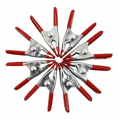 8x 2  Metal Spring Clamp Set Soft Jaws Market Stalls Hobby Craft • £4.98