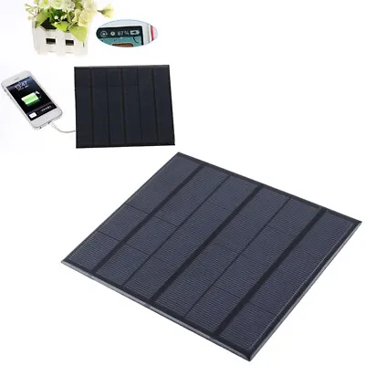 £11.30 • Buy 6V 3.5W 580-600MA Solar Panel Sockets Battery Charger High Efficiency MP4 Tablet