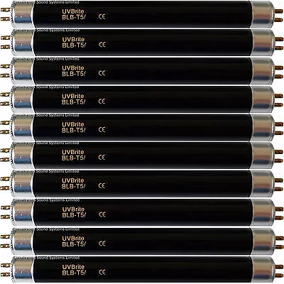 UVBrite® 10 X BLB-T5/6W 6 Watt Ultraviolet Black Light Bulb For UV Money Checker • £19.99