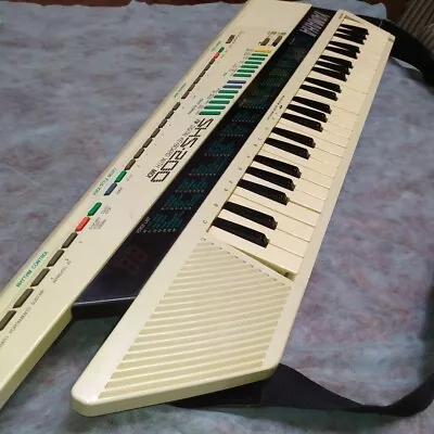 YAMAHA SHS-200 Digital Shoulder Electronic Keyboard Japan 49 Keys Working 1980's • $359