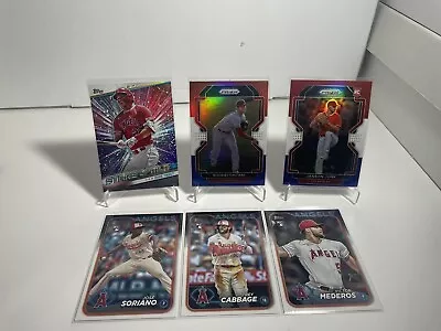 LA Angels Baseball Card Lot - Shohei Ohtani/Mike Trout/RC/Inserts/Parallels • $6.99