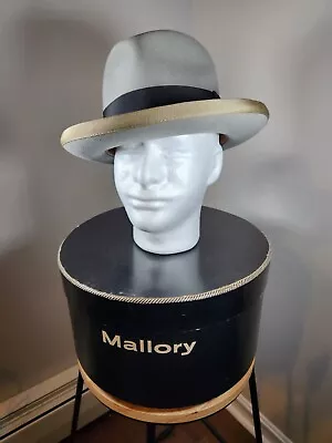 Vintage MALLORY  TEN  HOMBURG - Very Good CONDITION - Could Use Optimo Visit • $140