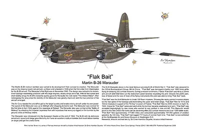 B-26 Flak Bait Signed By A B-26 Pilot He-111 Signed By He-111 Pilot • $125