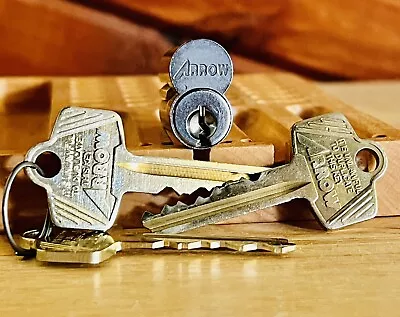 Arrow SFIC Lock Core W/ Control & Operating Keys Locksport Locksmith  • $23.95