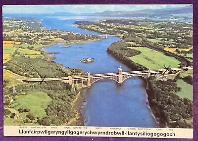 Wales Llanfair PG Menai Straits And Bridges - Posted 1999 • £2.99