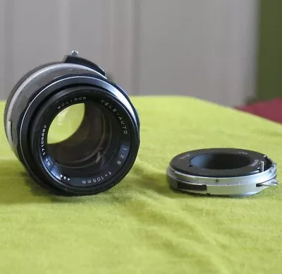 $32.95 • Buy Soligor Tele-Auto 1:2.8 F=105mm Telephoto Lens For Nikon F Mount With Adapter