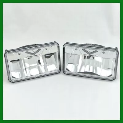 Maxxima 4 X 6  Low & High Beam White LED Replacement Headlight -Set Of 2 • $176.25