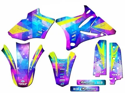 2002-2014 YZ 85 SPACE KADET Galaxy Senge Graphics Kit Compatible With Yamaha • $126.49