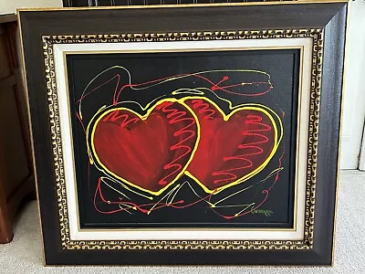 Michael Godard “Hearts Of Hope” Original Acrylic On Canvas 24” X 30” 1/1 • $3400