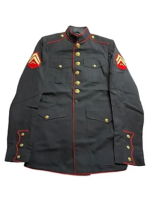 USMC U.S. Marine Corps Dress Blues Jacket Enlisted Size 39XL • $59.48