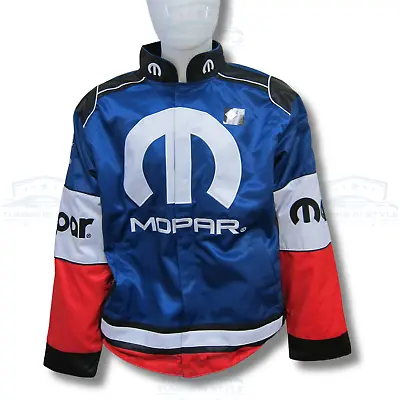 Mopar 426 Hemi SRT Logo Automotive Racing Windbreaker Jacket Official Licensed • $104.99