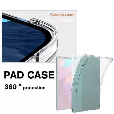 For Lenovo Pad Pro P12 Case Clear Cover TPU Silicone 12.✨ M1J2 • $18.62