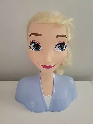 Disney Frozen Elsa Styling Head Hairdresser Pretend Play • $12