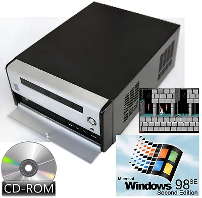 $117.51 • Buy Vintage Computer Cube Sound Card CD - ROM 12V Windows 98SE For Old School Games