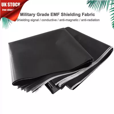 £9.45 • Buy Copper Fabric RFID RF Shielding Anti-Radiation EMF Blocking Lining Protection UK