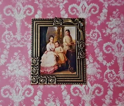 Beautiful Painting 1:12th Scale Dolls House Edwardian Victorian Lady DH6 • £3.50
