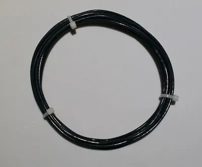 16 AWG Blk Mil-Spec Wire M16878/5 (PTFE) Stranded Silver Plated Copper 10 Ft • $7.23