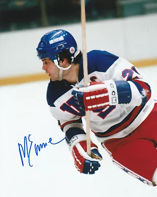 Mike Eruzione Signed Auto'd 8x10 Photo 1980 Usa Olympic Hockey Team Gold Medal C • $39.99