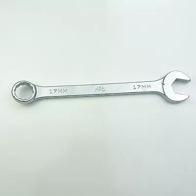 Mac Tools USA M17CW Combination Open End Chrome Wrench 17mm 12 Point Metric • $17.85