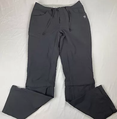 Mountain Hardwear Pants Womens Size 2 / 32 Convertible Shorts Hiking Black • $9.89