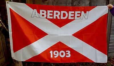 Aberdeen Flag 5ft By 3ft - Shirt Scarf Badge Poster Stickers • £11.99