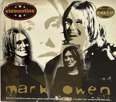 Mark Owen - Clementine Part 2 - 4 Tracks Cd Single Digipack Plus Poster • £4