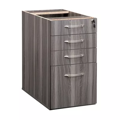 Mayline Aberdeen Series 4 Drawer File Cabinet In Gray Steel • $666.94