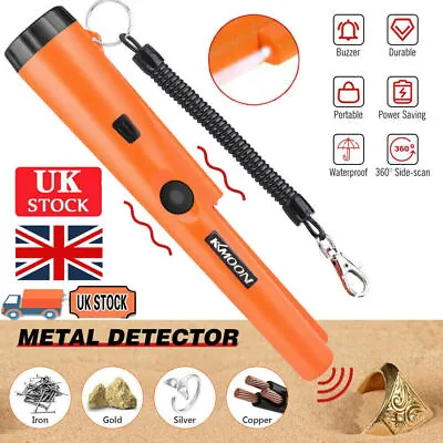 Portable Metal Detector Waterproof LED Sensitive Handheld Pinpointer • £14.98