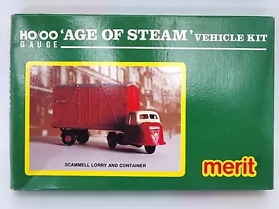 Merit OO & HO Gauge 5016 'Age Of Steam' Vehicle Kit - Scammell Lorry & Container • £9.99