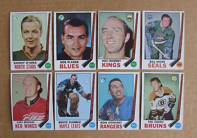 1969-70 Topps Hockey Card Singles Complete Your Set Pick Choose Updated 4/16 • $3.49