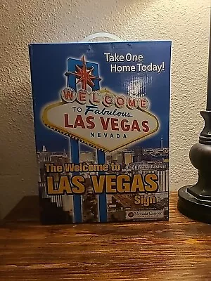 Welcome To LAS VEGAS Sign Brand New In The Box Vintage Unique Collectible  • $75